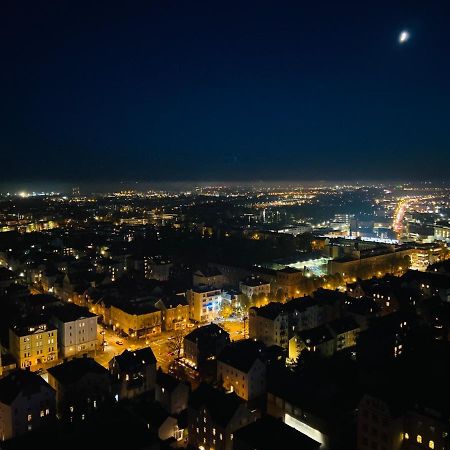 Hotelturm Augsburg Appartment 29 Stock エクステリア 写真