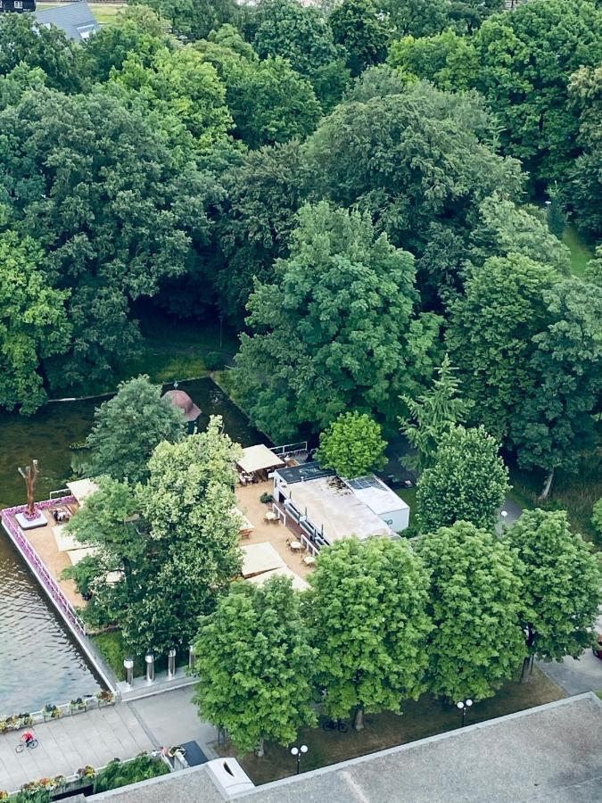 Hotelturm Augsburg Appartment 29 Stock エクステリア 写真