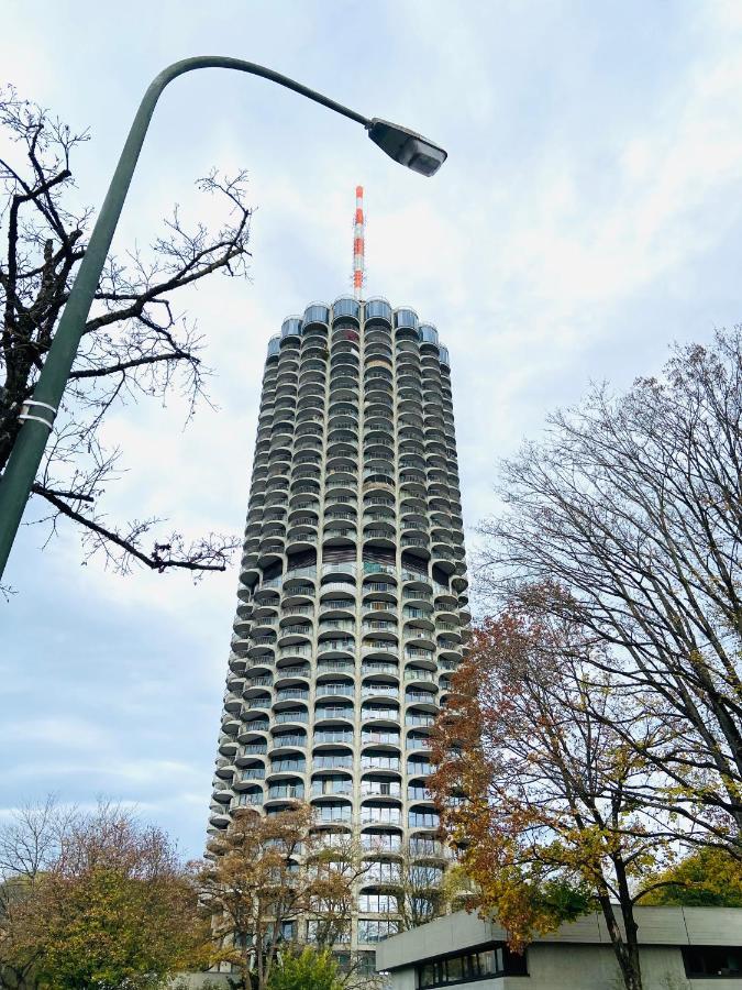 Hotelturm Augsburg Appartment 29 Stock エクステリア 写真