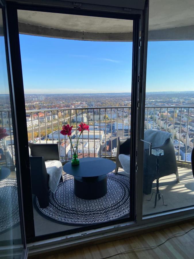 Hotelturm Augsburg Appartment 29 Stock エクステリア 写真